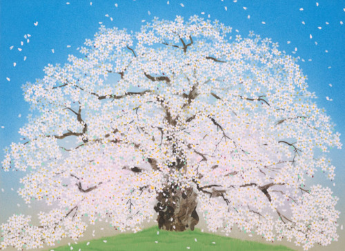 中島千波　「醍醐桜」の買取画像